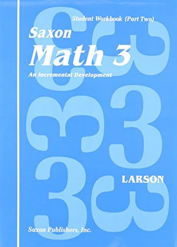 Saxon Math 3 Student Workbook (Part One) (Saxon Math, 3(part one